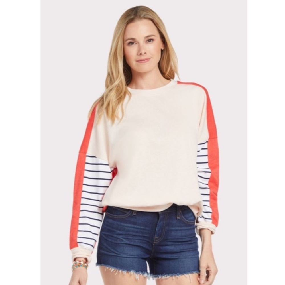 Sundry color block sweatshirt
